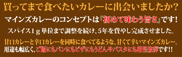 カレー通販マインズのマインズカレー